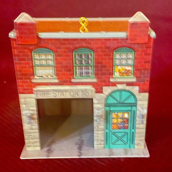 Fire Station No, 1 Hallmark Ornament - Picture 1 of 8